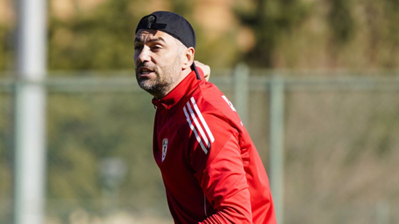 Gaziantep FK'ya geri dönen Burak Yılmaz, antrenmanda yer aldı 