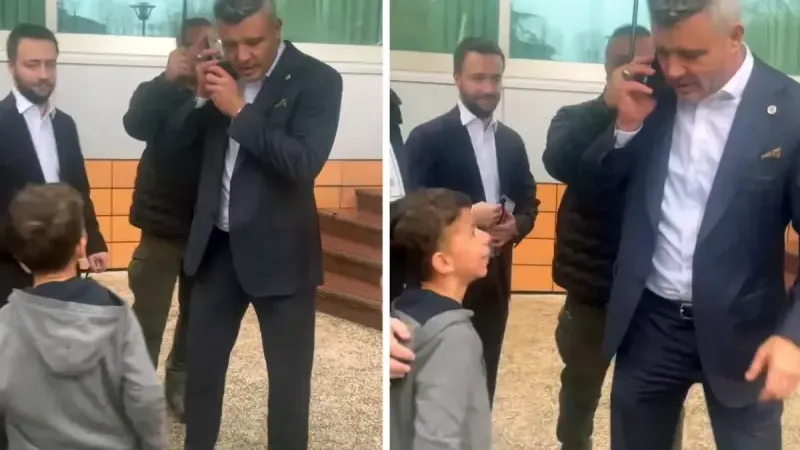 Ne forma ne de bilet! Minik taraftarın Saran'dan isteği yürek burktu