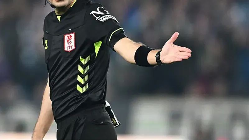 TFF, 32. hafta hakemlerini duyurdu