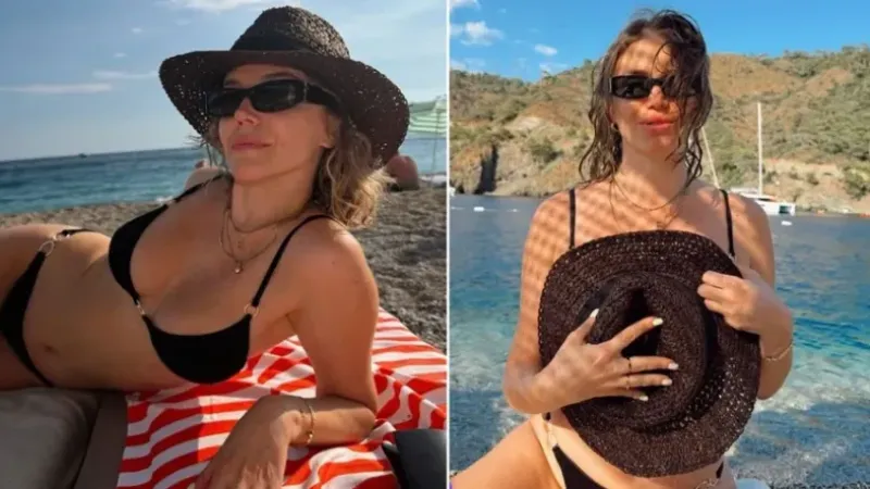Ecem Karavus'un bikinili pozları sosyal medyayı salladı!