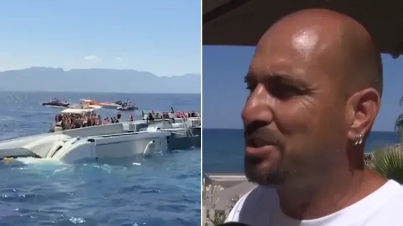 Girne’de 100 kişiyi kurtaran isim o anları anlattı: '10 dakika daha gitseydi...'