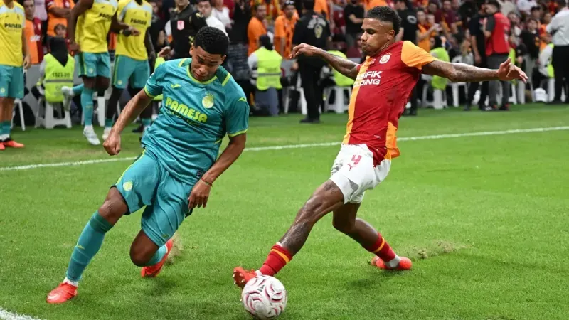 Galatasaray'da Villarreal karşısında tatsız prova 