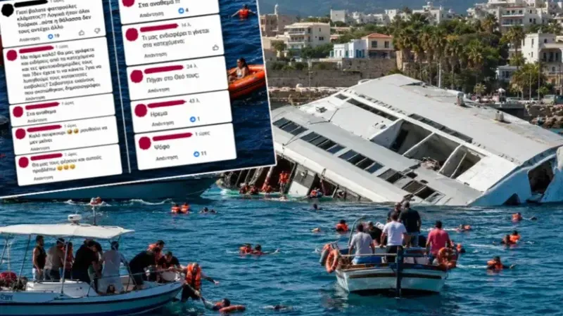 Deniz faciasında Rumlardan kan donduran mesajlar! 
